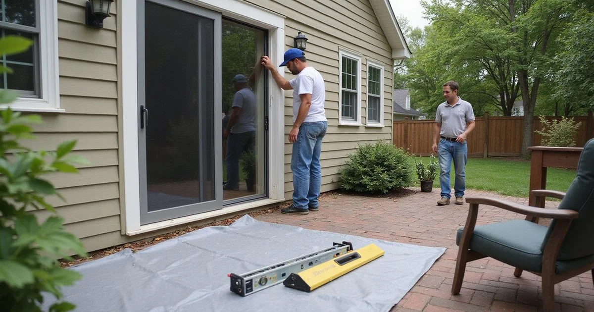 Sliding glass door installation: what to expect