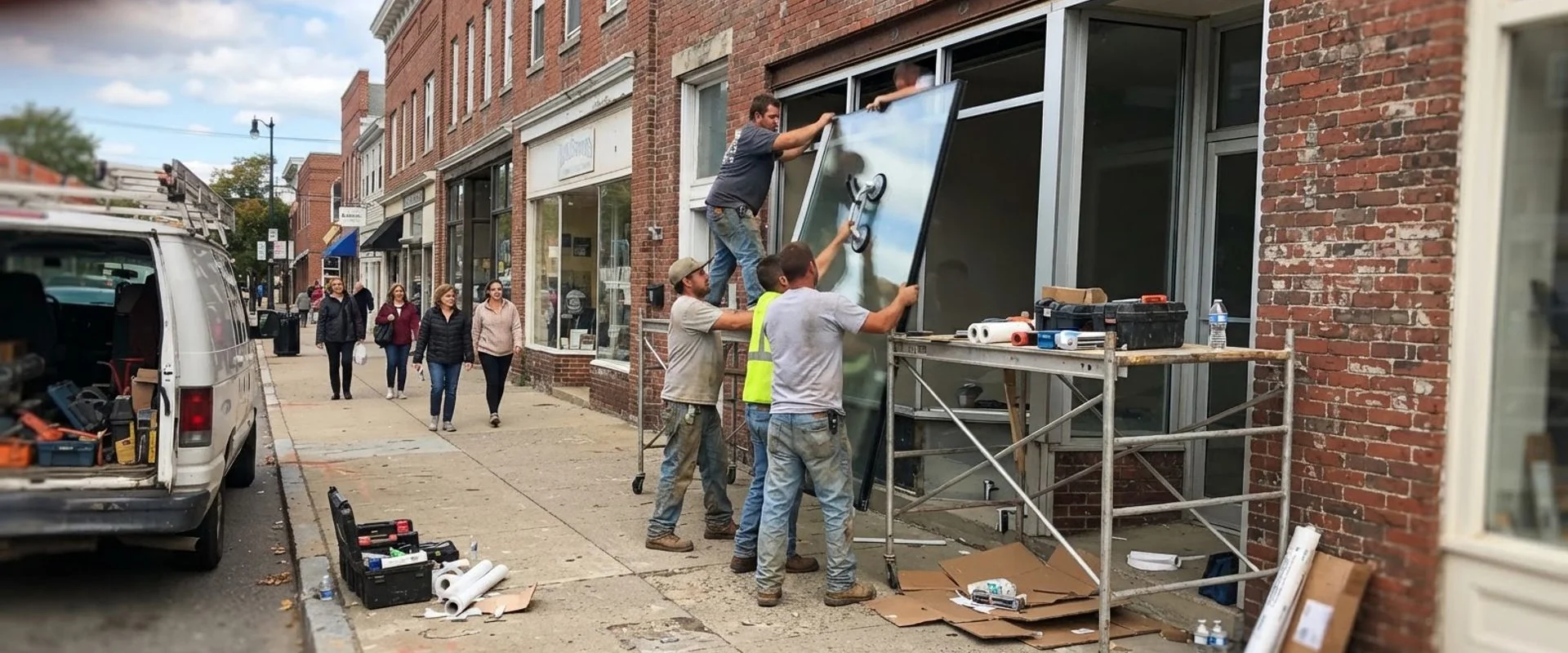 Commercial Window Installation in Connecticut