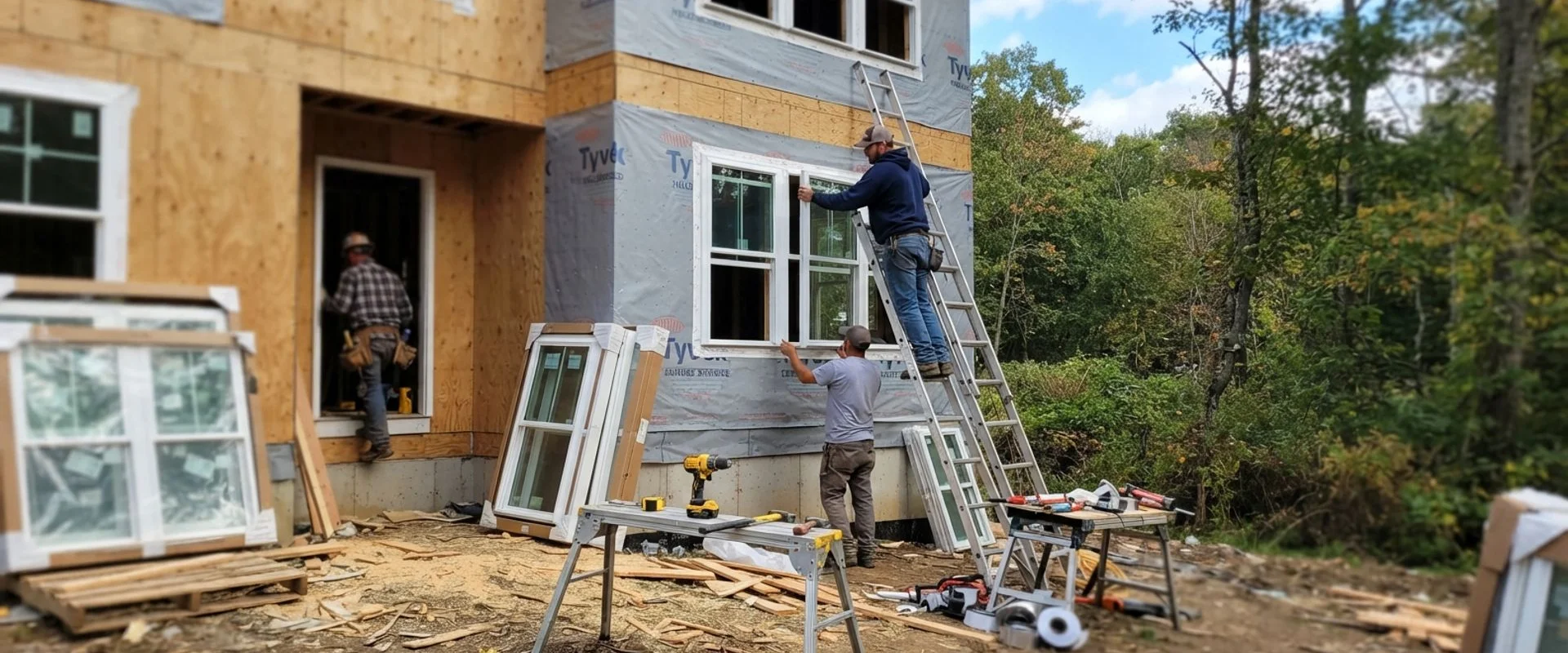 New Construction Window Installation in Connecticut